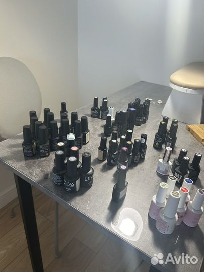 Гель лаки для маникюра набор бу