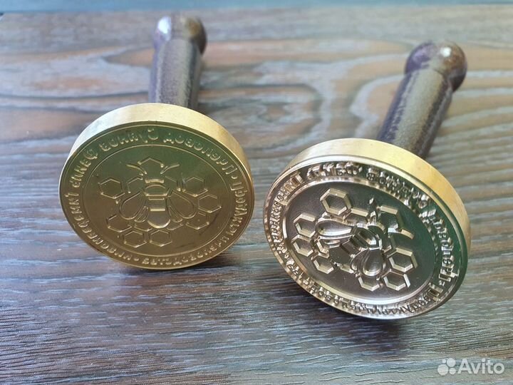 Металлические печати, сургучные печати, жетоны