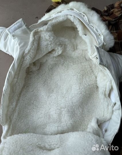 Зимний конверт в коляску или на выписку