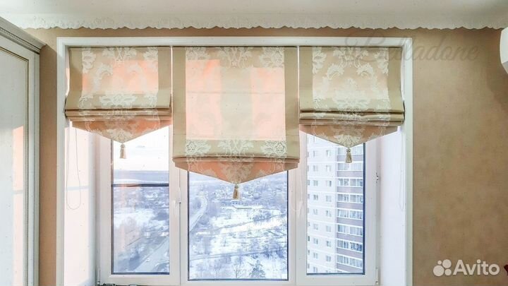 Римские шторы с неубиваемой фурнитурой