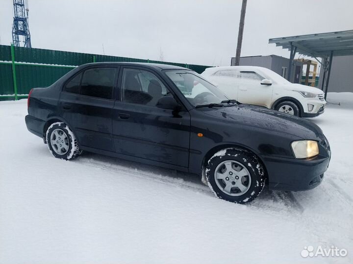 Hyundai Accent 1.5 МТ, 2007, 219 110 км