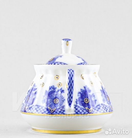 Сахарница фарфор императорский фарфоровый завод