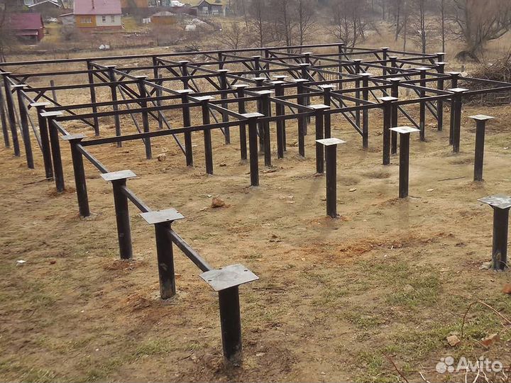 Винтовые сваи, геошурупы под ключ