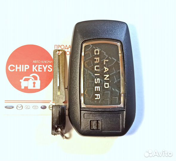 Ключ зажигания Toyota Land Cruiser 200 / Америка