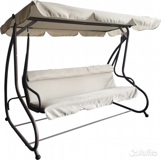 Качели 4-х местные giardino club 222х125х165см