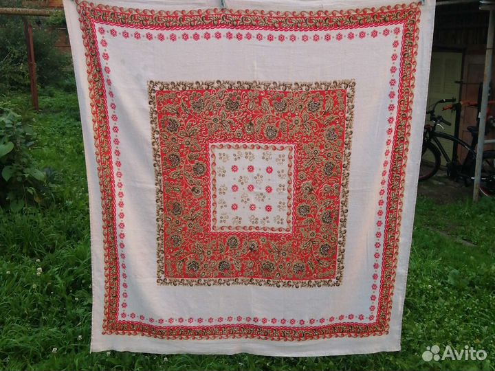 Скатерть лен СССР