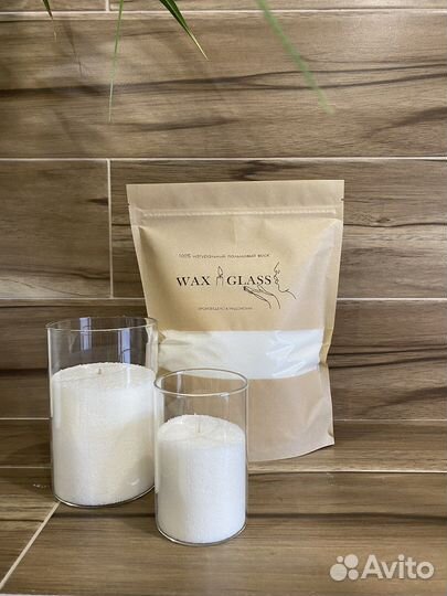 Насыпные свечи, пальмовый воск