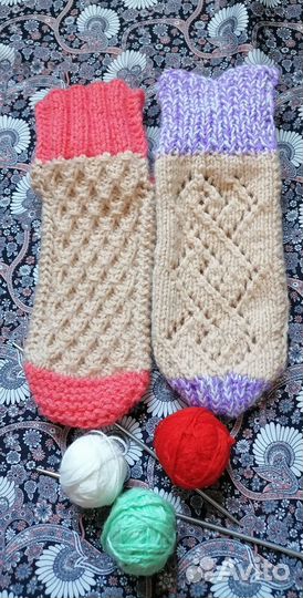 Следки носочки ручной работы