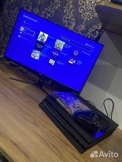 PS4 PRO + игры
