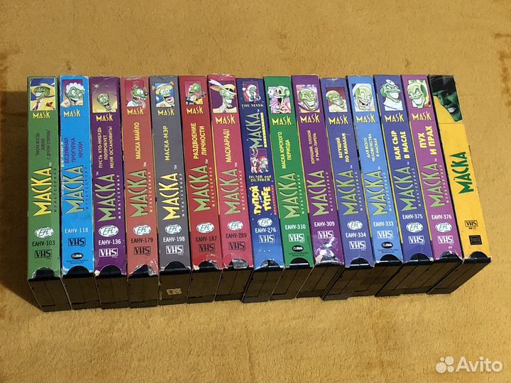 Vhs, маска, the mask, видеокассеты