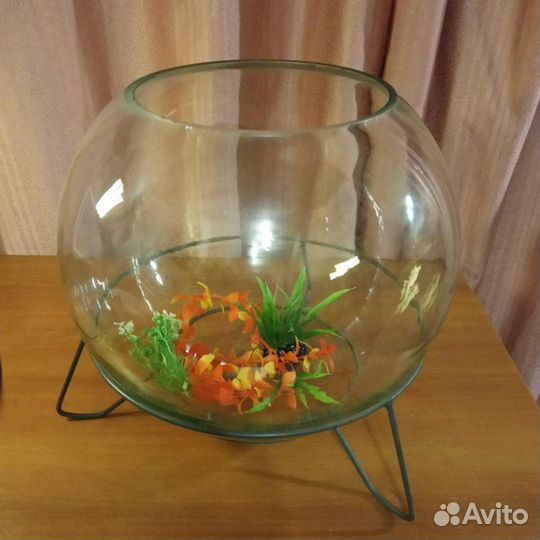 Аквариум круглый