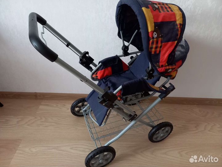 Коляска для кукол большая