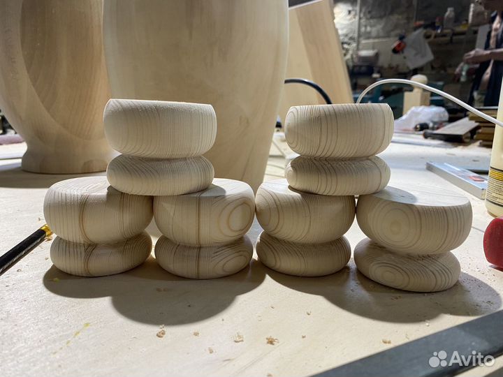 Мебельные ножки из массива дерева