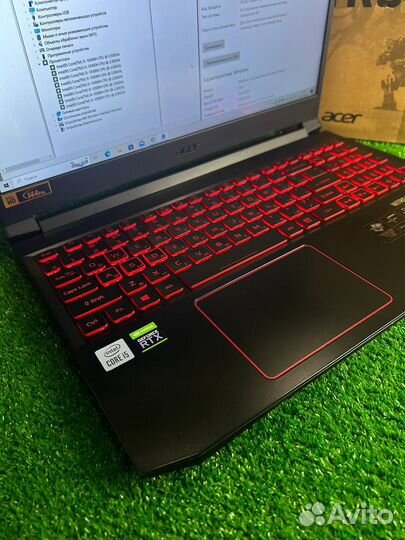 Ноутбук Acer i5-10300H/RTX3050Ti/16Gb/512SSD