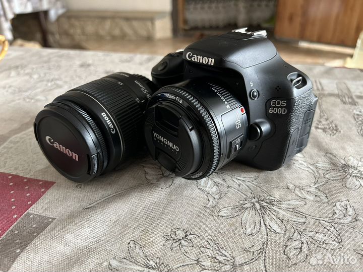 Фотоаппарат canon eos 600d