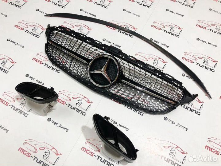 Комплект дооснащения Mercedes w205 C43 AMG Black