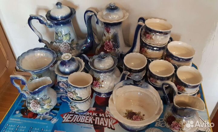 Набор столовой посуды фарфор