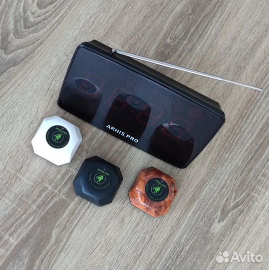 Кнопки вызова официанта модель Бургер и табло