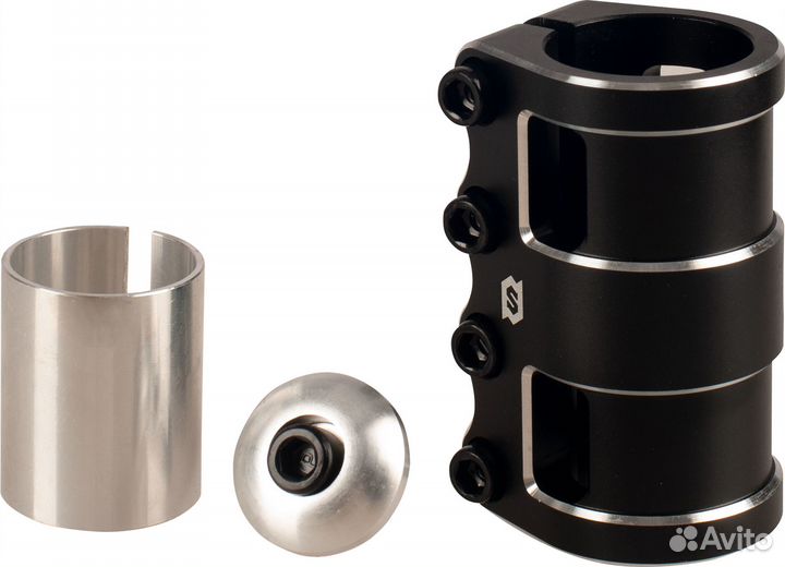 Зажим skip Quadruple черный Nov482