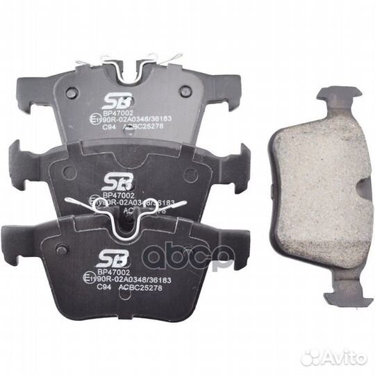 Колодки тормозные BP47002 SB Nagamochi