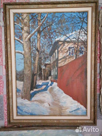 Картина маслом на холсте