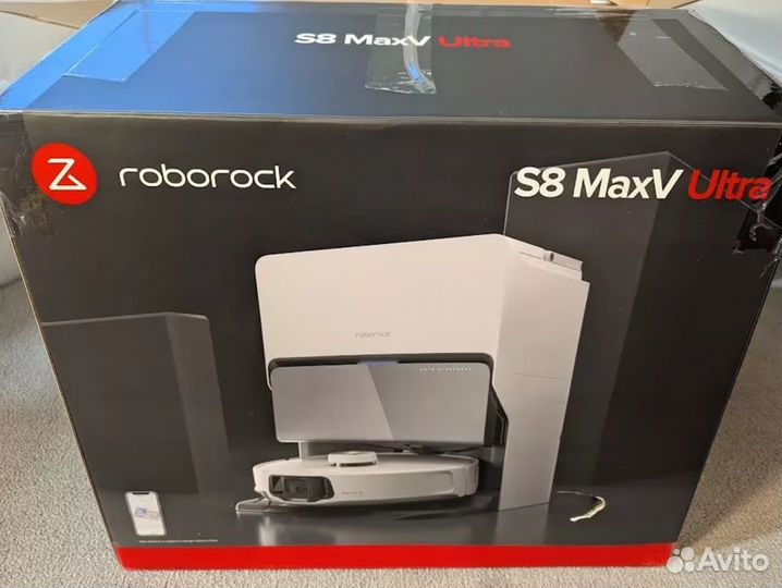 Робот-пылесос Roborock S8 MaxV Ultra и звуковая шв