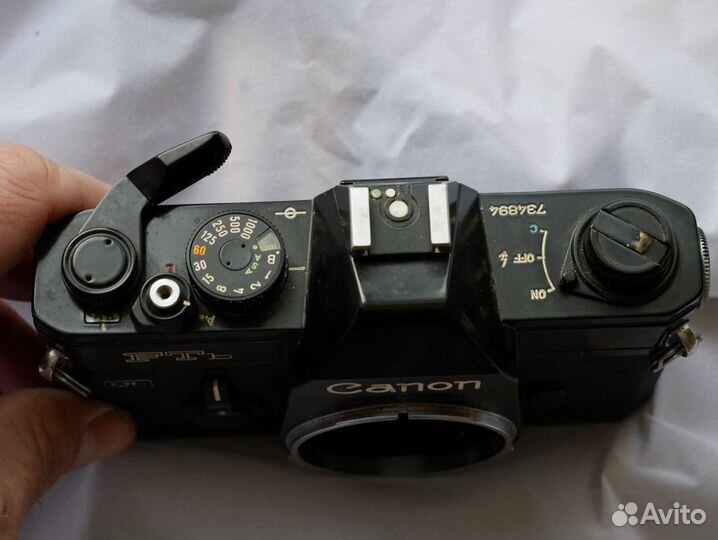 Canon FTB в хорошем состоянии. Япония. Механика
