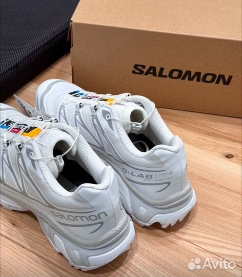 Кроссовки Salomon XT-6 Lab белые