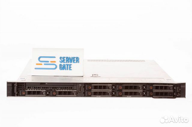 Сервер Dell R640 8SFF 2xGold 6136 384GB