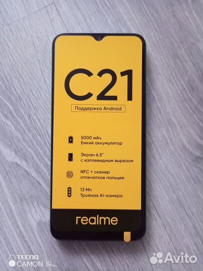 realme C21, 3/32 ГБ