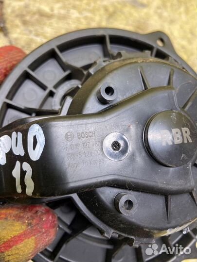 Мотор печки Kia Rio G4FC 2013