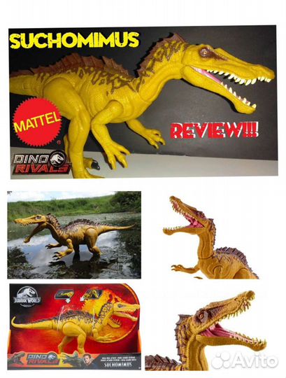 Новые коллекционные динозавры Mattel