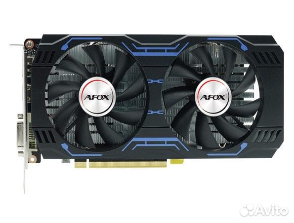 Видеокарта GTX 1660 Ti 6GB afox dual FAN