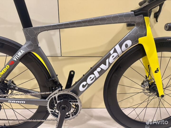 Аэро Cervelo S5 Jumbo Visma RED AXS