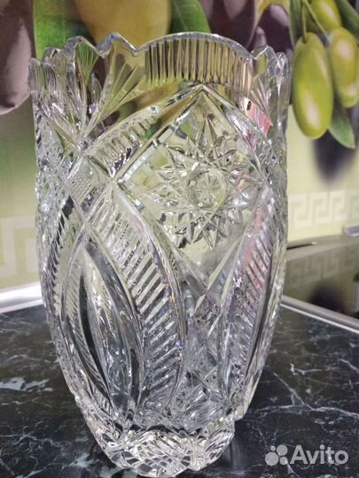 Ваза хрустальная СССР
