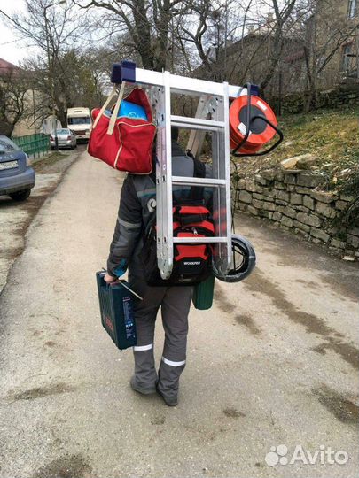 Установка домофона, трубок, эл. магнитных замков