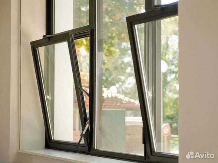 Деревянные окна со стеклопакетами