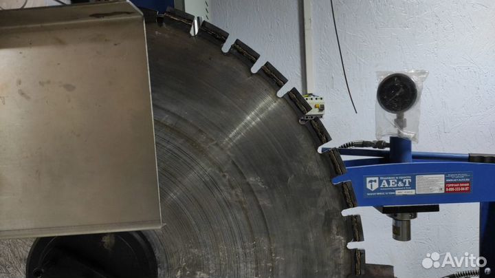 Напайка алмазных коронок и дисков на станках