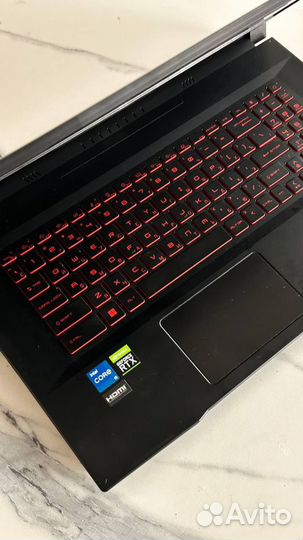 Ноутбук msi gf76 katana