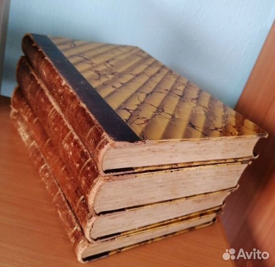 Антикварная книга. 1893г. Комплект в 4-х томах