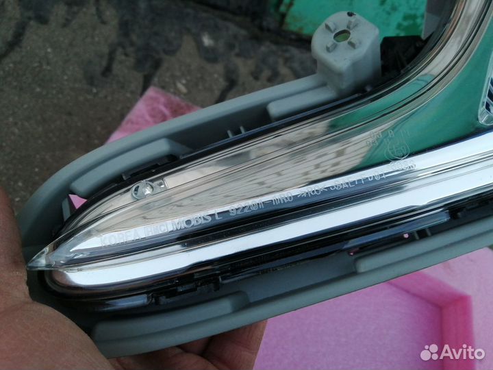 Противотуманка левая Hyundai Solaris