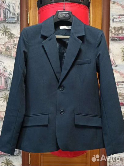 Школьный костюм для мальчика 152-158 синий