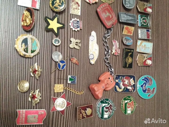 Набор редких значков СССР