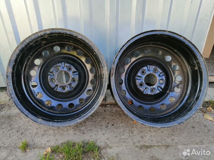 Стальные диски r16. киа, хендай