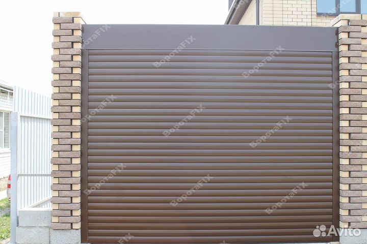 Ворота гаражные роллетные