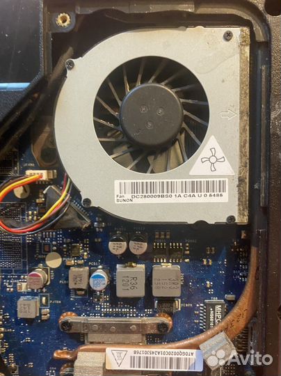 Ноутбук на запчасти Lenovo G575