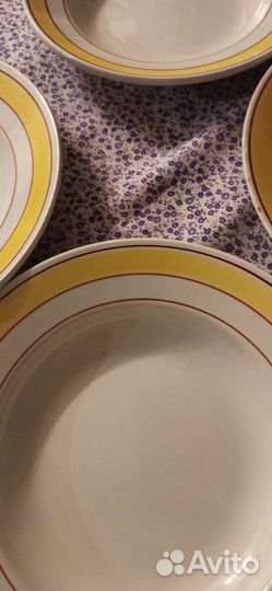 Суповые тарелки буди. За четыре