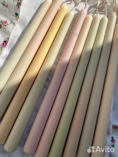 Соевые свечи ручной работы