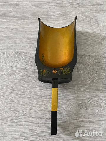 Деревянная ложка для сыпучих продуктов