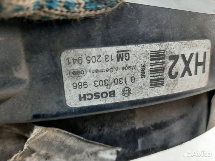 Вентилятор системы охлаждения Opel Astra H 1.6